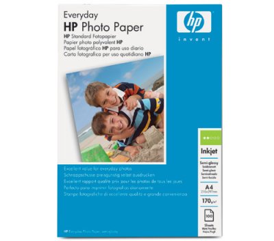 HP  Papier photo A4 brillant - Q2510A