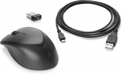 HP  Premium - souris - 2.4 GHz - noir