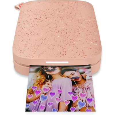 HP  Sprocket Portable Imprimante Technologie Zink 313 x 400 DPI 1 ppm Bluetooth Rose
