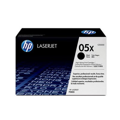 HP  Toner N&deg;05X TONER NOIR x2