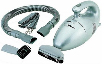 CLATRONIC Hs 2631 Aspirateur &agrave; Main Compact: 24 X 12 X 15 cm L&eacute;ger Filtre Permanent Facile &agrave; Nettoyer