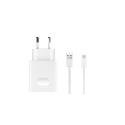 HUAWEI  2452310 chargeur Super Charge incl. C&acirc;ble USB-C 5A, AP81