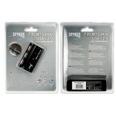 GENERIQUE HUB-SPY-USB2-H901 Hub USB avec 7 ports