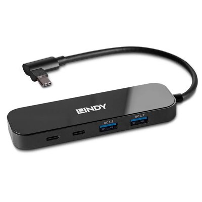 LINDY Hub USB 3.2 Gen 2 Type C 4 Ports avec Power Delivery