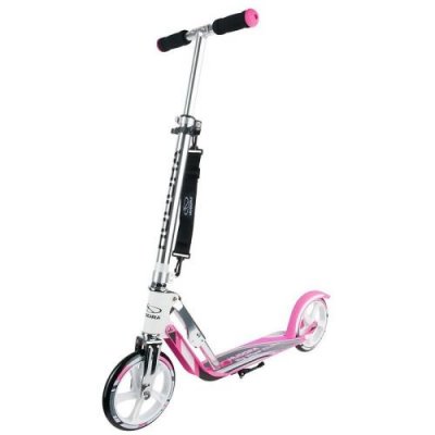 HUDORA  RX-Pro 205 Big Wheel - Trottinette - Blanc/Rose - Trottinette