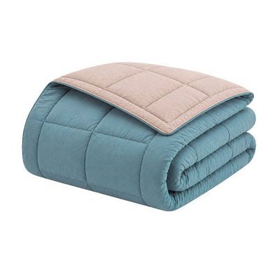 TOISON D OR HUDSON Couette l&eacute;g&egrave;re Microfibre 200g/m&sup2; 140x200cm Galet & Lac