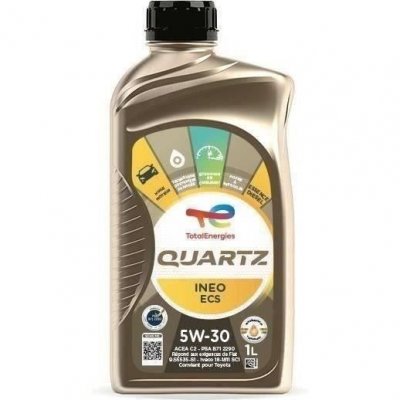 TOTAL Huile Moteur  Quartz Ineo Ecs 5w30 Essence Et Diesel 1 L
