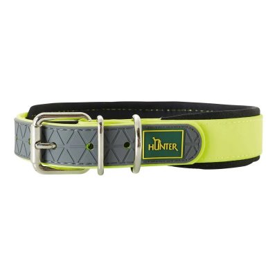 HUNTER  Convenience Comfort Dog Collar Jaune 42-50 cm
