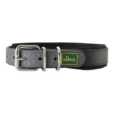 HUNTER  Convenience Comfort Dog Collar Noir 37-45 cm
