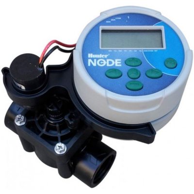 HUNTER  - Vanne programmable 9v 1 avec electrovanne node-100-valve-b