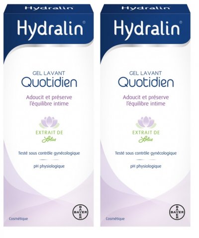 HYDRALIN  Quotidien lot de 2 flacons de 200ml