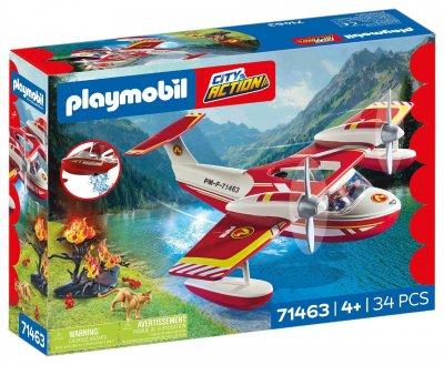 Hydravion Avec Pompier - Playmobil&reg; Les Pompiers - 71463