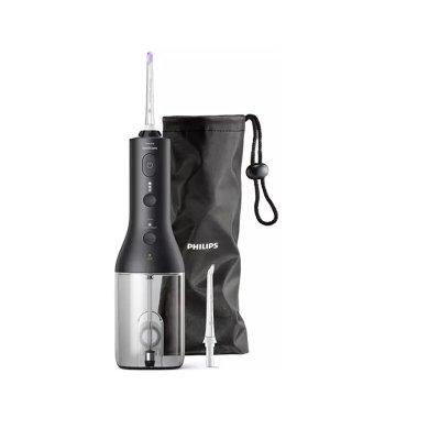 PHILIPS Hydropulseur  SONICARE HX3826/33 Jet dentaire sans fil Blanc