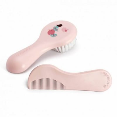 SUAVINEX HYGGE BABY CEPILLO #ROSA coffret 2 pz