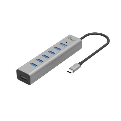I TEC I-tec Metal 7 Port Usb C Hub Argent&eacute;
