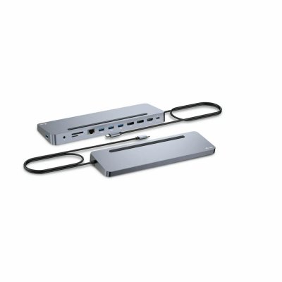 I TEC  USB C Metal Ergonomic 3x 4K Display PD 100W