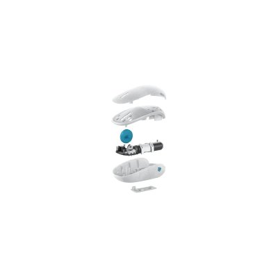 MICROSOFT I38-00015 bluetooth 1000dpi 4 boutons ocean plastic rat&oacute;n blanc bleu