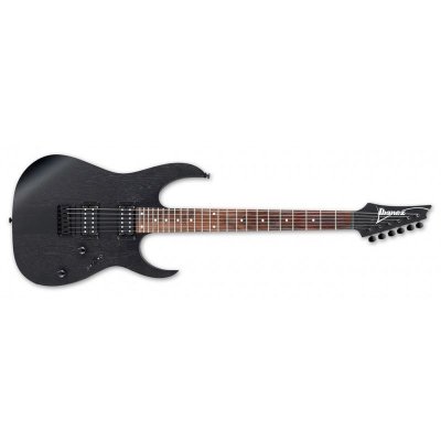 IBANEZ  Rgrt421-Wk - Weathered Black - Guitare &Eacute;lectrique