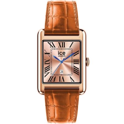 ICE WATCH ICE smart TKS 2.0 rectangulaire 1.41 Rose-Gold Cognac M