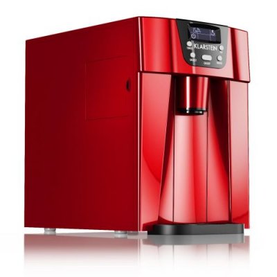 KLARSTEIN Ice Volcano 2GR Machine &agrave; gla&ccedil;ons 2 Ltr led 12kg/24h - rouge