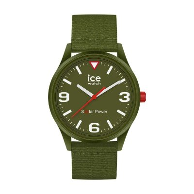  Ice Watch - Montre Mixte - Quartz - Analogique - Bracelet Tissu Vert - 020060