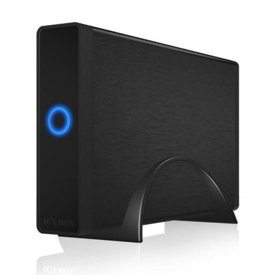 ICY BOX  IB-377U3 Bo&icirc;tier HDD Noir 3.5"", Bo&icirc;tier disque dur