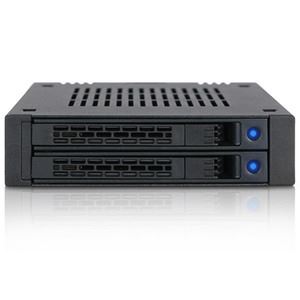 Icy Dock MB742SP-B Cadre Amovible Noir
