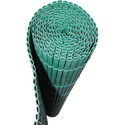 NATURE IDEAL GARDEN Canisse en PVC - Double Face 10 mm - 1 x 3 m - Vert