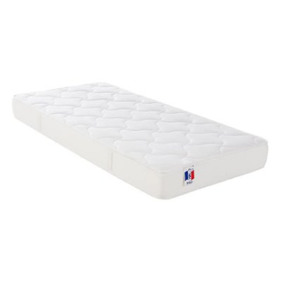 Idliterie - Matelas mousse 90x190 cm 25kg/m3 2 faces &eacute;paisseur 17cm