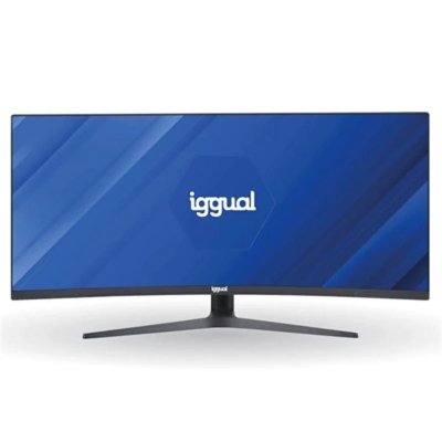 IGGUAL  IGG319543 34"" VA UltraWide QHD 165 Hz Hauteur r&eacute;glable FreeSync Courb&eacute;