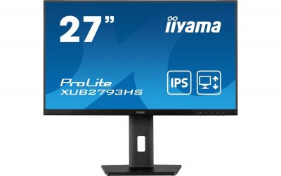 IIYAMA  Ecran 27'' Dalle IPS Ultra mince 16:9 1ms 100Hz 250cd/m 1920x1080 1xHDM