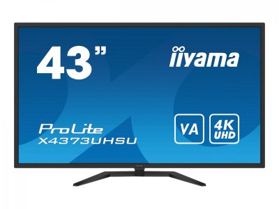 IIYAMA  ProLite X4373UHSU-B1 42.5"" 4K Ultra HD 3 ms Noir