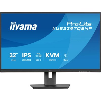 IIYAMA  ProLite XUB3297QSNP-B1 32"" LED 4K Ultra HD 1 ms Noir