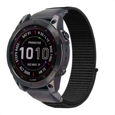 IMOSHION  Bracelet QuickFit&reg; en nylon Garmin Watch  20 mm aansluiting - Noir