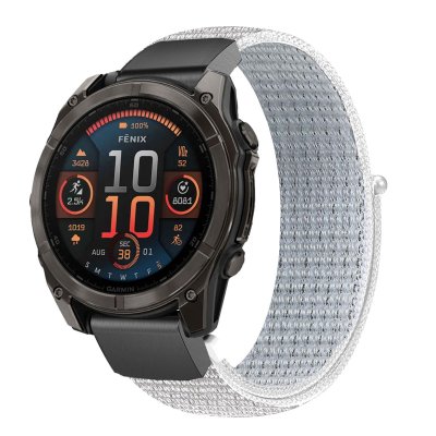 IMOSHION  Bracelet QuickFit&reg; en nylon Garmin Watch  22 mm aansluiting - Blanc