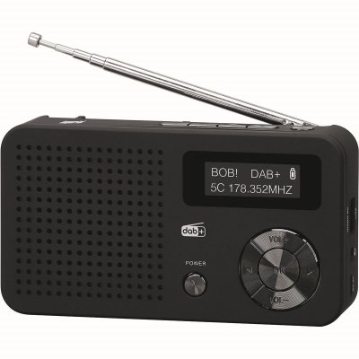 IMPERIAL  DABMAN 13 Radio-r&eacute;veil DAB+, FM fonction de charge de la batterie noir