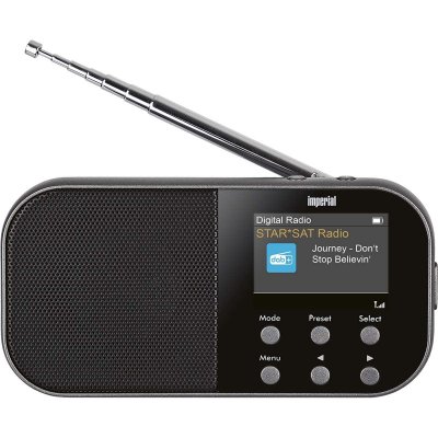 IMPERIAL  DABMAN 15 Radio Portable Analogique et num&eacute;rique Noir