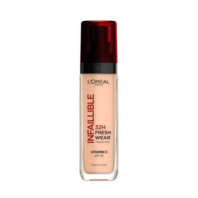 L OREAL PARIS INFAILLIBLE 24h fresh wear foundation #145-beige ros&eacute;