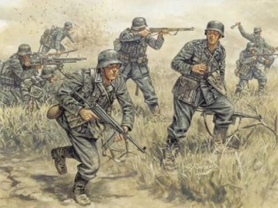 ITALERI Infanterie Allemande  1/72