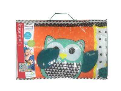 INFANTINO  Tapis de jeu multi activit&eacute;s sensoriel G&eacute;ant*