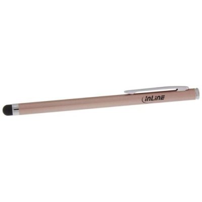 INLINE  55467G Stylet pour &eacute;cran Tactile de Smartphone et Tablette Rose