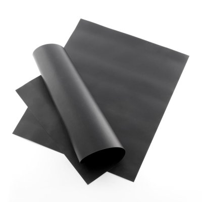 INNOVAGOODS  2 Tapis de cuisson pour four & barbecue noirs T.U
