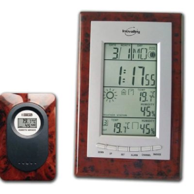 INOVALLEY  SM 121 Station m&eacute;t&eacute;orologique r&eacute;veil