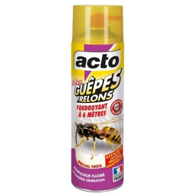 ACTO Insecticide gu&ecirc;pes et frelons pulv&eacute;risateur - 500 ml - 