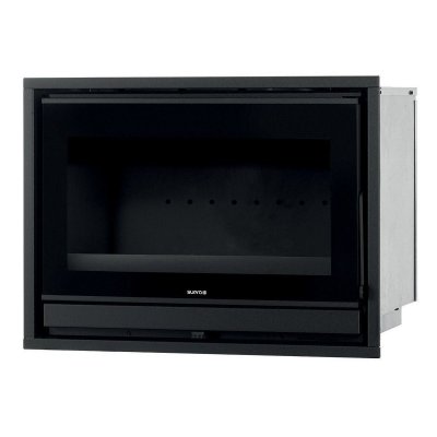 SUPRA Insert &agrave; bois NEO 76 16/9 - 10kW - vision 16/9&egrave;me - 80 x 59,5 x 48 cm