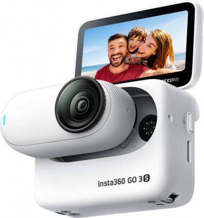 Insta360 Cam&eacute;ra D&acute;action Go 3s Standard Edition Arctic White 128gb