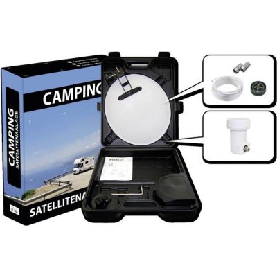 MEGASAT Installation satellite mobile  avec valise de camping