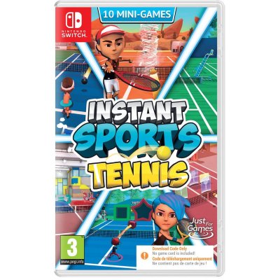 JUST FOR GAMES Instant Sports Tennis Nintendo SWITCH (Code de t&eacute;l&eacute;chargement) (code dans la boite)