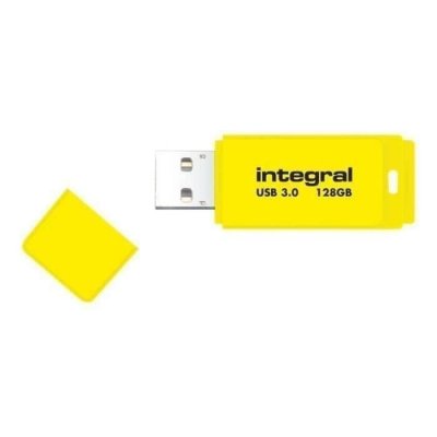 INTEGRAL  Cl&eacute; USB 3.0 Neon 16 go Jaune 