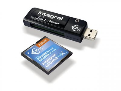 INTEGRAL  - Lecteur de carte (CFast Card type II) - USB 3.0